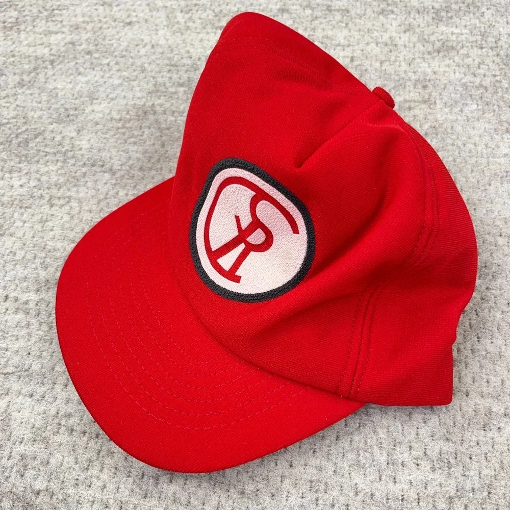 Vintage Georgia Central Railroad Hat Cap‎ Snapback Made In USA 80s Puffy Trains